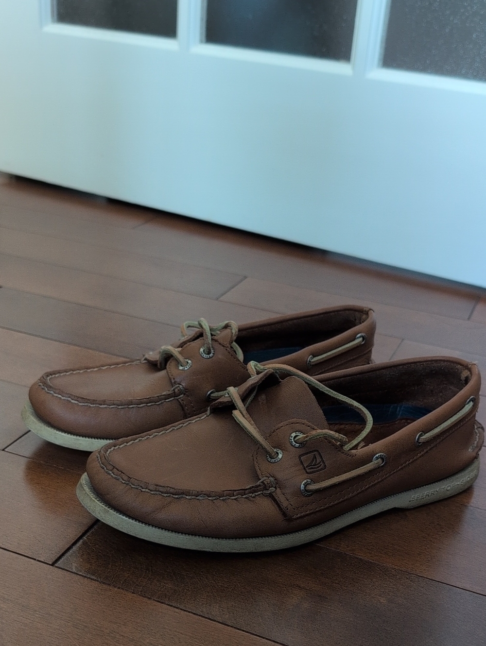 Sperry Original 2-Eye boat Shoe Mens US8.5 Light Brown